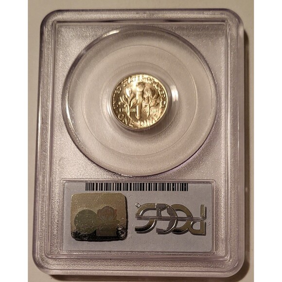 1954 S Roosevelt Dime MS66 PCGS - Picture 2 of 4